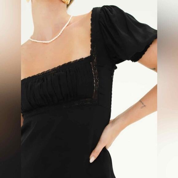 Rumored Napa Valley Mini Little Black Party Night Out Dress Size Small - Picture 13 of 13